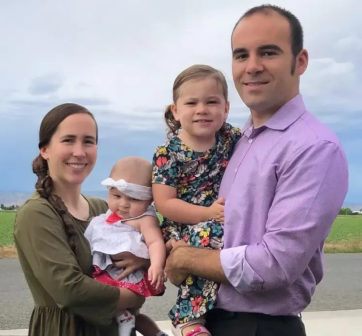 Dr. Zach Paris and family